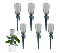 Plantes d'auto-arrosage, dispositifs d'arrosage des plantes 6 pcs planteur planter avec 6 pc 500 ml de bouteilles kits d'irrigation à goutte automatique avec une vanne de commande à libération lente