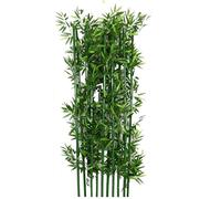Plantes de bambou artificielles pour décoration extérieure et intérieure, arbres artificiels réalistes en soie pour l'intimité du jardin et l'amélioration de la cour