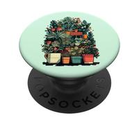 Plantes de Jardin Fleurs Jardinage Serre Art PopSockets PopGrip Adhésif