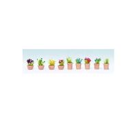 Noch - 14084 - Modélisme Ferroviaire - Éléments De Décoration - Fleurs en Petits Pots De Fleurs