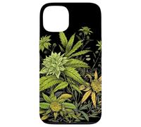 Plantes et bourgeons de cannabis 420 Chanvre Sativa Indica Pothead Coque pour iPhone 13