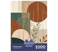 Plantes géométriques Puzzle 1000 Pièces Educa Jouet en Bois Jeu D'Intelligence Décoration Intérieure Jeu Éducatif Challenge Toy Adultes & Enfants des 14 Ans 70x50cm/1000pcs