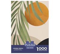Plantes géométriques Puzzle 1000 Pièces Educa Jouet en Bois Jeu D'Intelligence Décoration Intérieure Jeu Éducatif Challenge Toy Adultes Et Enfants À Partir De 14 Ans 70x50cm/1000pcs
