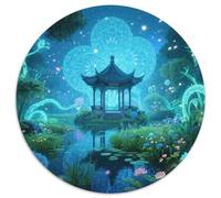 Plantes Magiques Puzzle 1000 Pièces Cadeau Unique De l'art De La Décoration Magical forêt Jeu Éducatif Challenge Toy Adultes & Enfants des 14 Ans 1000pcs (67.5x67.5cm)