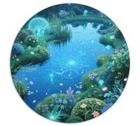 Plantes Magiques Puzzle 1000 Pieces Cadeau Unique Magical forêt Jeu Éducatif Défi Jouet À De Supérieure Peinture Art pour Adultes Et Enfants 1000pcs (67.5x67.5cm)