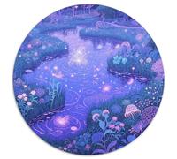 Plantes Magiques Puzzles 1000 Pieces Cadeau Unique Magical forêt Jeu Éducatif Challenge Toy À De Supérieure Peinture Art pour Adultes Et Enfants 1000pcs (67.5x67.5cm)