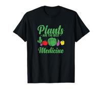 Plantes Meilleur médicament Végétarien sain T-Shirt