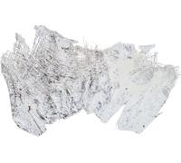 Plantes sèches décoratives blanches polyvalentes en fibres de palmier pour un art floral créatif