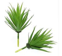 Plantes succulentes artificielles réalistes : yucca, agave et glaïeul, sans entretien, fleurs en plastique, plantes sans eau pour la salle de bain, la verdure pour la décoration de la maison et du