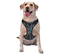 Plantes succulentes fraîches imprimées,Harnais pour Animaux de Compagnie, Harnais réfléchissant réglable pour Chien,L