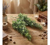 Plantes vertes aquatiques artificielles pour décoration d'intérieur et de mariage, design printanier avec matériau plastique robuste (style B)