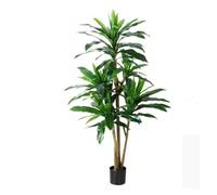 Plantes Vertes d'intérieur, Arbre Artificiel en Pot, Grande Plante Artificielle pour la décoration de la Maison, du Bureau, Plantes artificielles Vertes, Arbre Artificiel (Une Couleur 150 cm)