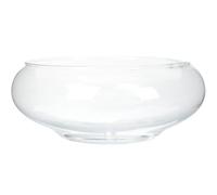 Planteur de bol de lotus, bol à fleurs de lotus rond de 6 pouces, bol de lys à eau claire, bol en verre décoratif pour fleur succulente hydroponic plante poisson intérieur décor lotus bol lotus bol d