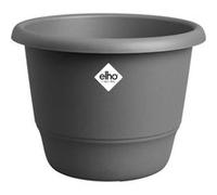 Elho – Pot de fleurs Amiga Rond 47 – Noir – Ø 47 x H 35 cm – Extérieur – 100% recyclé