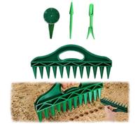 Planteur portable pour semis, distributeur de semis, plantoir à 12 trous, outil de jardinage multifonctionnel,Semeur manuel - Outil de transplantation de, outil de jardinage pour planter des graines