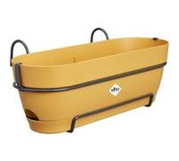 Elho Balconnière Vibia Campana Allin1 50 – Ø 50.4 x H 17.7 cm – Jaune/Jaune Miel