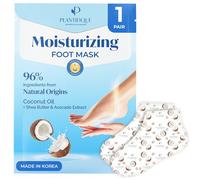 PLANTIFIQUE Masque Soin Pied | Skincare Coréen Crème Talons Très Secs et Abîmés | Chaussette Hydratante Hommes et Femmes | 1 PAIRE