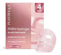 PLANTIFIQUE Masque Visage Hydrogel au Collagène pour Anti-Âge & Hydratation - avec Peptides, Phyto-PDRN & Céramides - Affine l’Apparence des Pores & Améliore l’Élasticité - Fabriqué en Corée