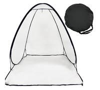 PLANTIONAL Portable Paint Tent for Spray Painting: 3.1x3.2x3.3ft Small Spray Shelter Paint Booth for DIY Projects, Hobby Paint Tool Painting Station, Small to Medium Furniture