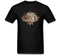 PLANT'ISM Men's Path of Exile Game Logo T Shirt Black XXL