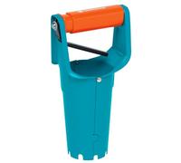 Plantoir à bulbes de Gardena : accessoire idéal pour la pose de bulbes, avec mécanisme de dégagement automatique et échelle de profondeur, en acier de qualité avec revêtement Duroplast (3412-20)