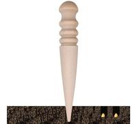 Plantoir à Main en Bois | Outils à Main | Planteur de bulbes pour Le Jardinage, la Plantation de bulbes, la Transplantation et Le plantoir pour Planter des semis, plantoir à Main en Bois Facile à