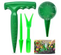 Plantoir de Jardin, 4pcs Outil Jardinage Plantoir, Plantoir Jardinage, Transplanteur, Aides à la Culture des Plantes Succulentes et des Plantes de Jardin