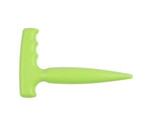 Plantoir ergonomique antidérapant pour un placement efficace des bulbes à des profondeurs correctes pour favoriser une émergence uniforme et des modèles de croissance sains (vert herbe))