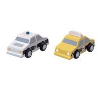 PlanToys - City Taxi & Police Car G