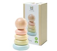 Plan Toys Jeu d'éveil Ma première pyramide Pastel Multicolore