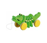 PlanToys Jouet en bois Alligator dansant