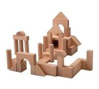 PLANTOYS - PT9739 - JOUETS EN BOIS - 50 BLOCS BOIS G
