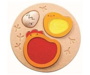PlanToys - Puzzle Poulet - puzzle G