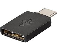 Plantronics 209505-01 Adaptateur de câble USB Type C vers USB Type A Noir (USB Type C, USB Type A, mâle/femelle, noir)