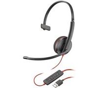 POLY Blackwire 3210 Casque Avec fil Arceau Appels/Musique USB Type-A Noir - Neuf