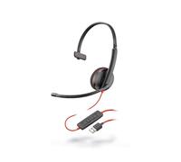 POLY Blackwire 3210 Casque Avec fil Arceau Appels/Musique USB Type-A Noir - Neuf