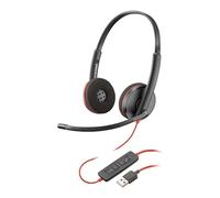 Plantronics C3220 Casque stéréo USB Blackwire Noir