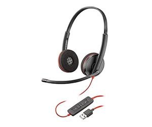 Plantronics C3220 Casque stéréo USB Blackwire Noir