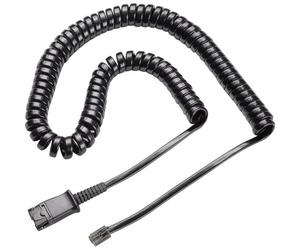 Plantronics Cordon standard - QD vers RJ9 | Accessoires Cordon standard U10P prise RJ9