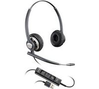 Plantronics Encorepro hw725 stereofonico Pavillon auriculaire écouteurs Noir, Argent G
