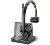 Poly Micro-casque W8210 USB Mono DECT Bluetooth Supra-auriculaire Réduction de bruit Noir