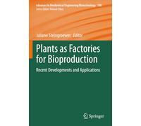 Plants as Factories for Bioproduction: Recent Developments and Applications