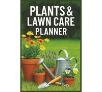 Plants & Lawn Care Planner: The Ultimate Seasonal Organizer for Home Gardeners Large Print Brain Games | 6x9 inches, 48 pages
