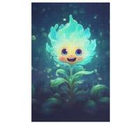 Plants Puzzles en Bois 1000 Pièces Adultes, Poster Jigsaw Puzzle, Design Unique Jouet ÉduChatif pour Adolescents Et Enfants （78×53cm）