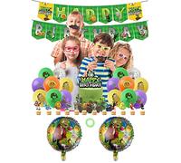 Plants vs Zombie Anniversaire Déco Plantes Ballons Gâteaux Bannière D'Anniversaire