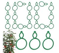 plantSupport Clips | 100 Pieces Reusable Secure Flexible plantFixer - Garden plantFixing Clips - for Grape Fruits Flowers Indoor Outdoor Garden