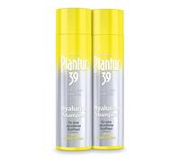 Plantur 39 Lot de 2 shampoings à l'acide hyaluronique 250 ml - Pour hydrater le cuir chevelu sec - Contre la perte de cheveux ménopausée