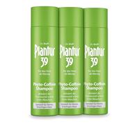 Plantur 39 Shampooing Phyto à la caféine - 3 x 250 ml - Spécial cheveux fins et cassants - Shampooing de soin pour prévenir la chute de cheveux ménopausique