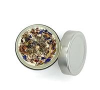 PLANTYS NATURA, Bougie Parfum Bois de Santal - 100% Naturelle - Huile de Chanvre - Détente & Relaxation - 212ml - 40h - Cadeau Original