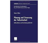 Planung Und Steuerung Der Teilzeitarbeit